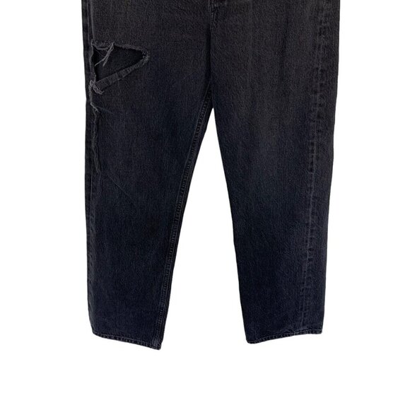 Agolde High Rise Skinny Jeans 29 Gray Distressed Vintage Stretch Denim - Picture 3 of 9